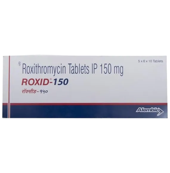 roxid 150mg tablet 10's